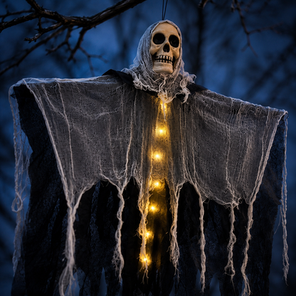 LED Skeleton Ghost Halloween Decoration for Outdoor Gardens